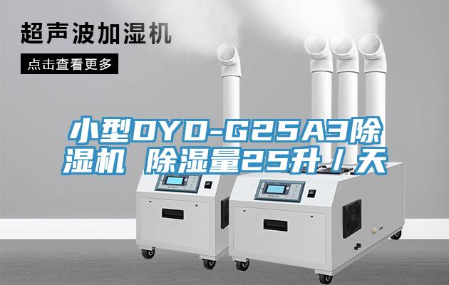 小型DYD-G25A3除濕機 除濕量25升／天