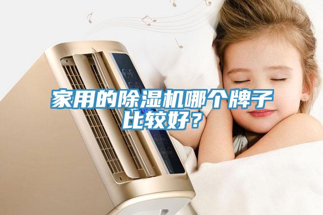 家用的除濕機哪個牌子比較好？