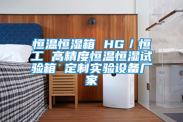 恒溫恒濕箱 HG／恒工 高精度恒溫恒濕試驗箱 定制實驗設備廠家