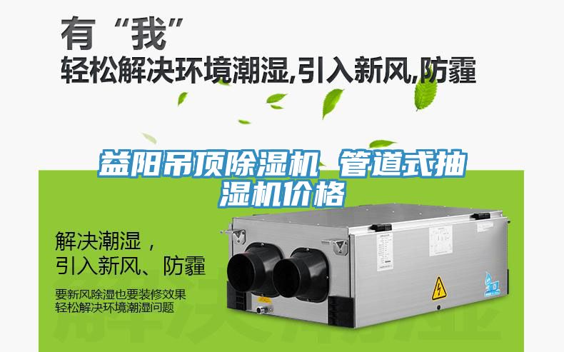 益陽吊頂除濕機 管道式抽濕機價格